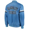Oklahoma City Thunder Starter The Champ Blue Satin Varsity Jacket LeatherMoto (3)