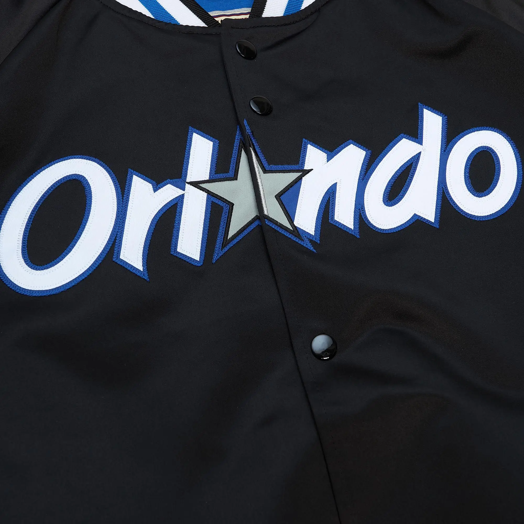 Orlando-Magic-Black-Satin-Varsity-White-Jacket-LeatherMoto
