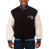 Orlando-Magic-Black-White-Full-Snap-Wool-Leather-Jacket-LeatherMoto