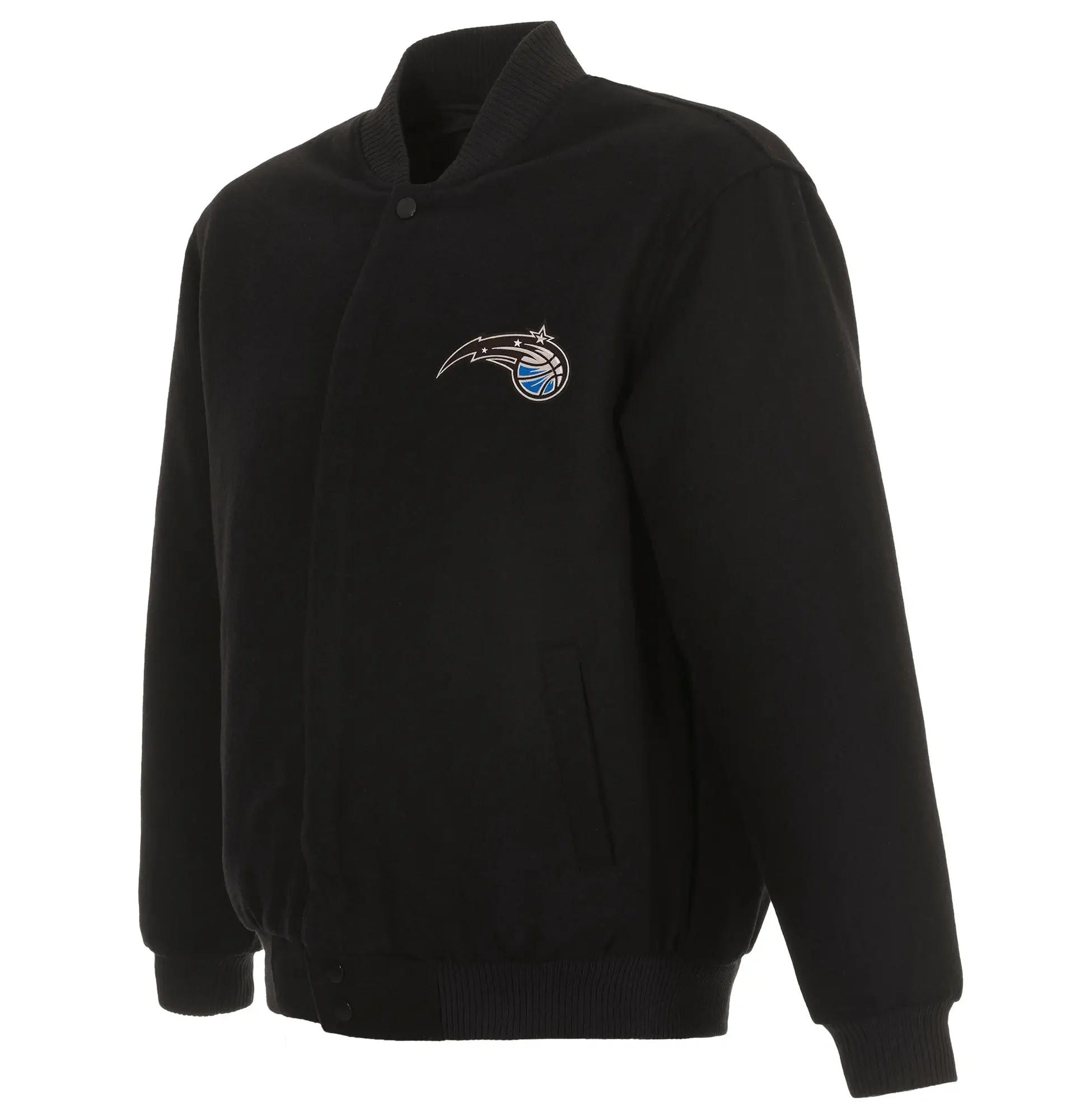 Orlando-Magic-Reversible-Logo-Full-Snap-Black-Wool-Varsity-Jacket-LeatherMoto