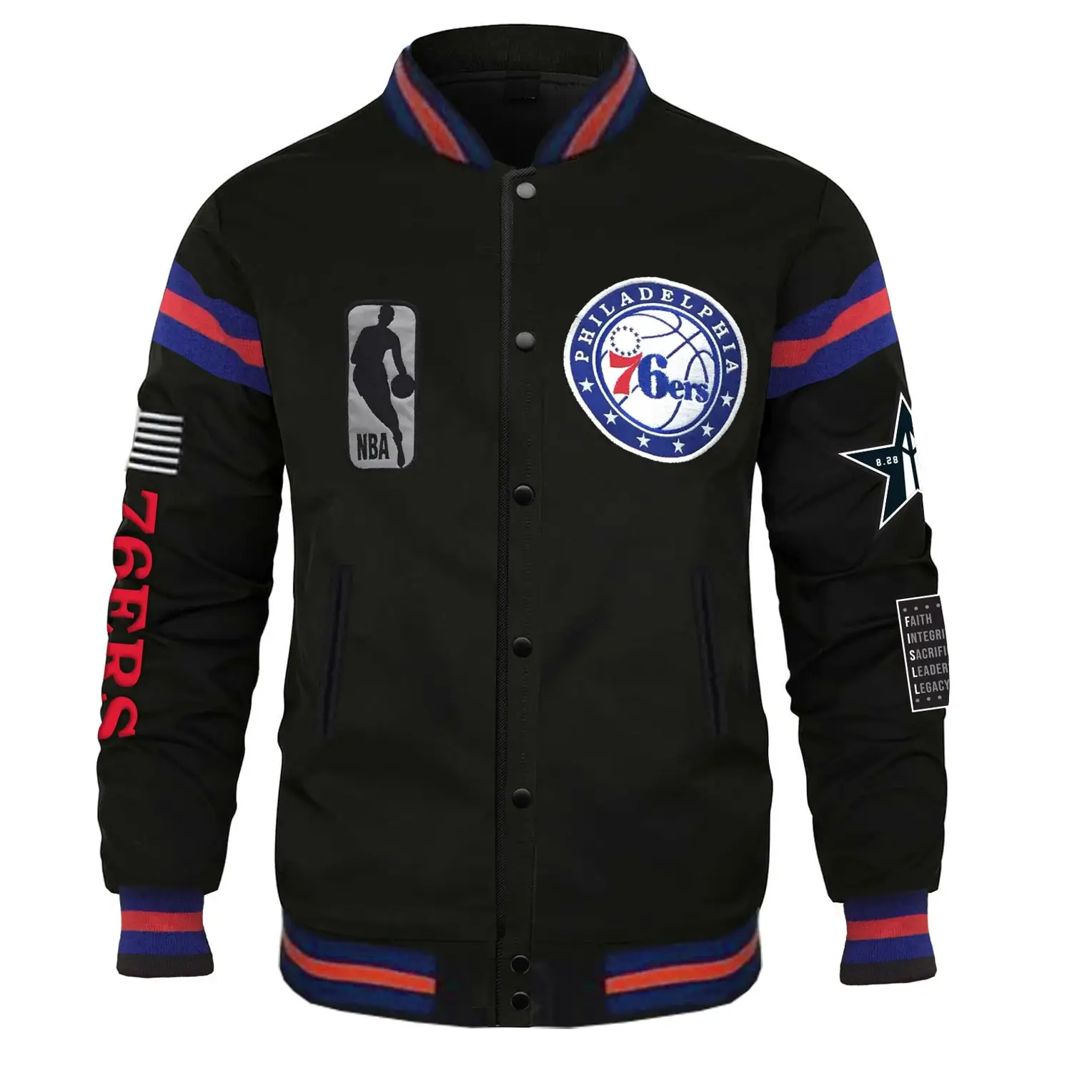 Philadelphia-76ers-FISLL-x-Black-History-Collection-Full-Snap-Wool-Varsity-Jacket-LeatherMoto