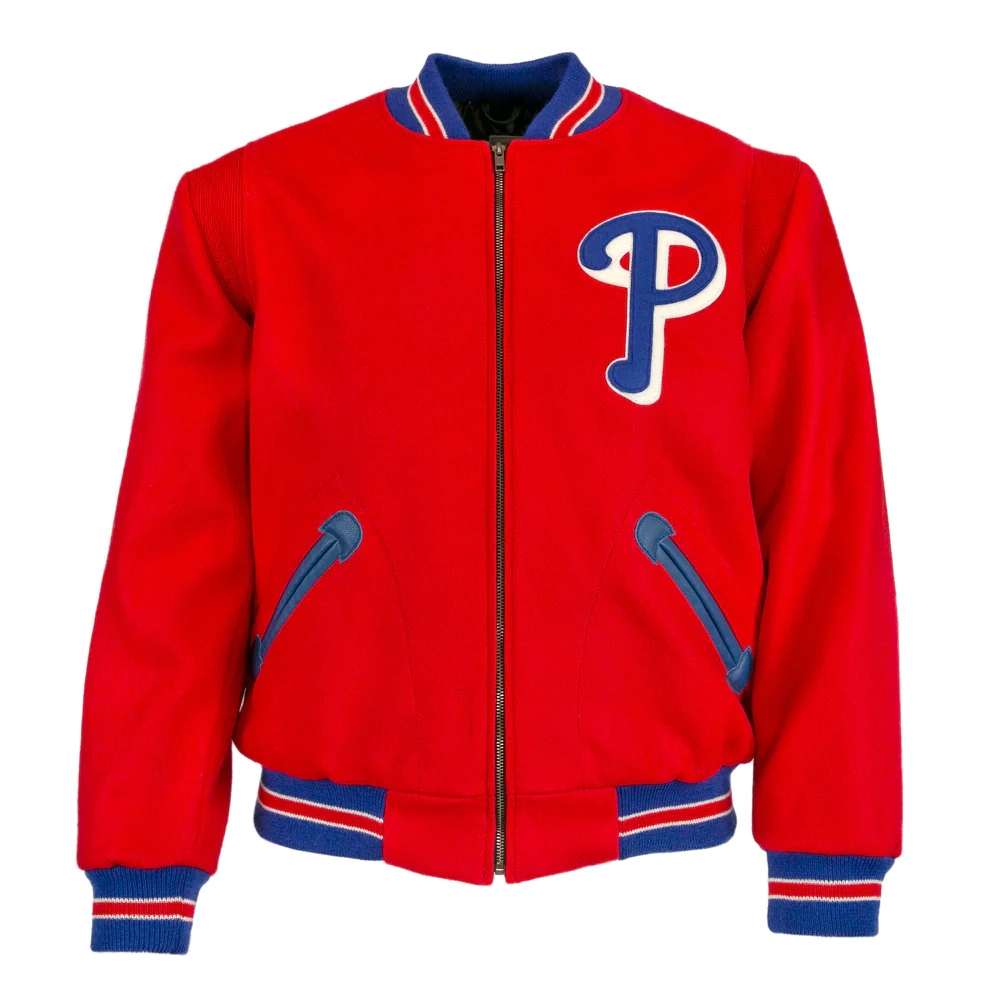Philadelphia-Phillies-1949-Authentic-Wool-Varsity-Jacket-LEATHER MOTO 1