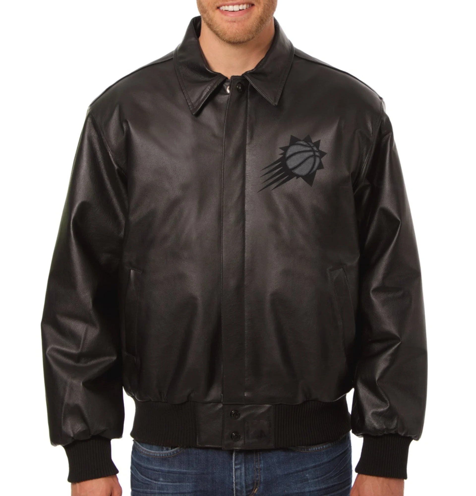 Phoenix-Suns-Bomber-Varsity-Leather-Jacket-LeatherMoto