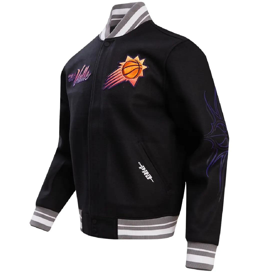 Phoenix-Suns-Classic-Black-Wool-Varsity-Jacket-LeatherMoto