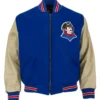 Pittsburgh-Pirates-1945-Authentic-Royal-Blue-Wool-Leather-Varsity-Jacket-LEATHER MOTO 1