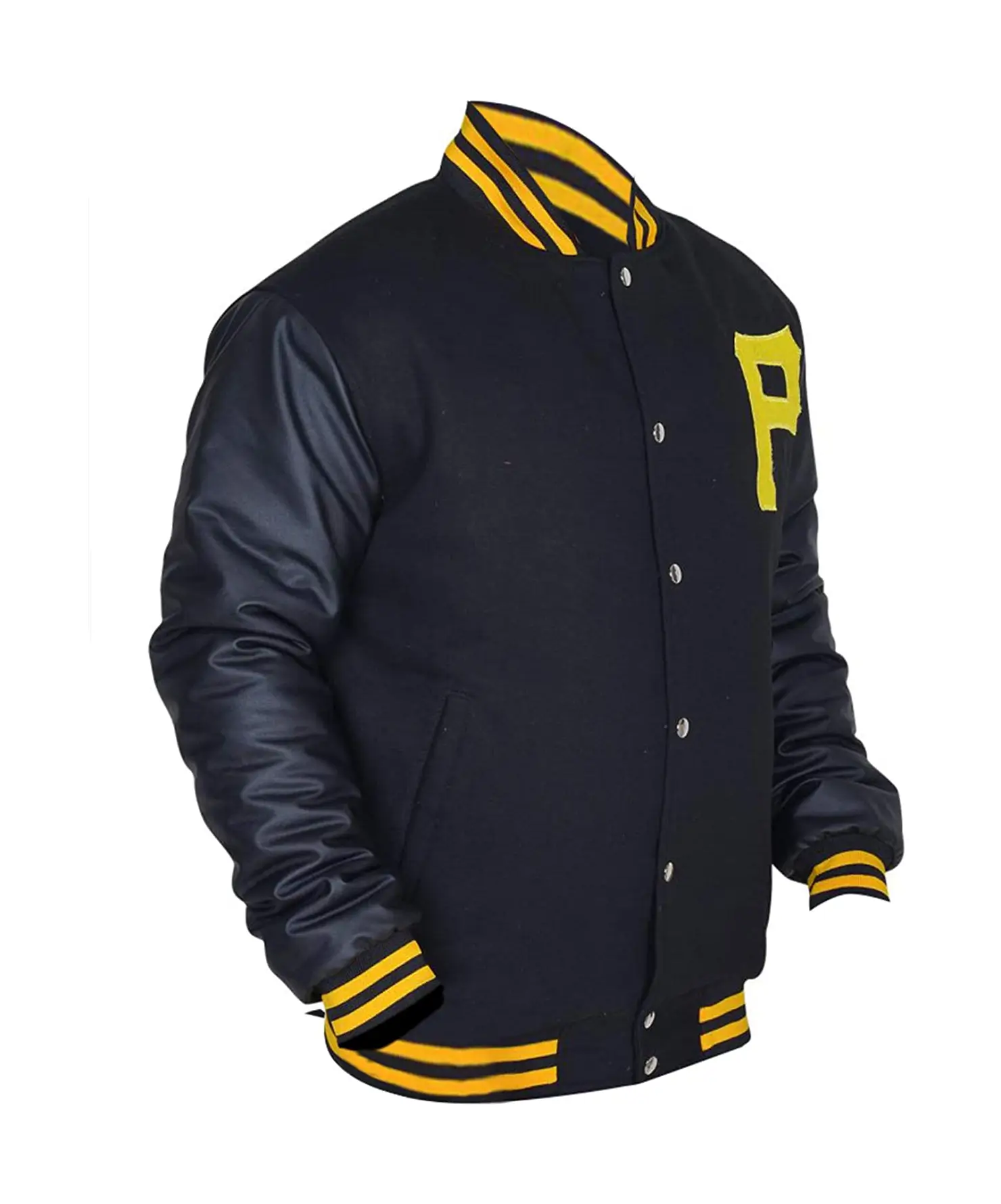 Pittsburgh-Pirates-Majestic-Black-Varsity-Jacket-LEATHE RMOTO 2