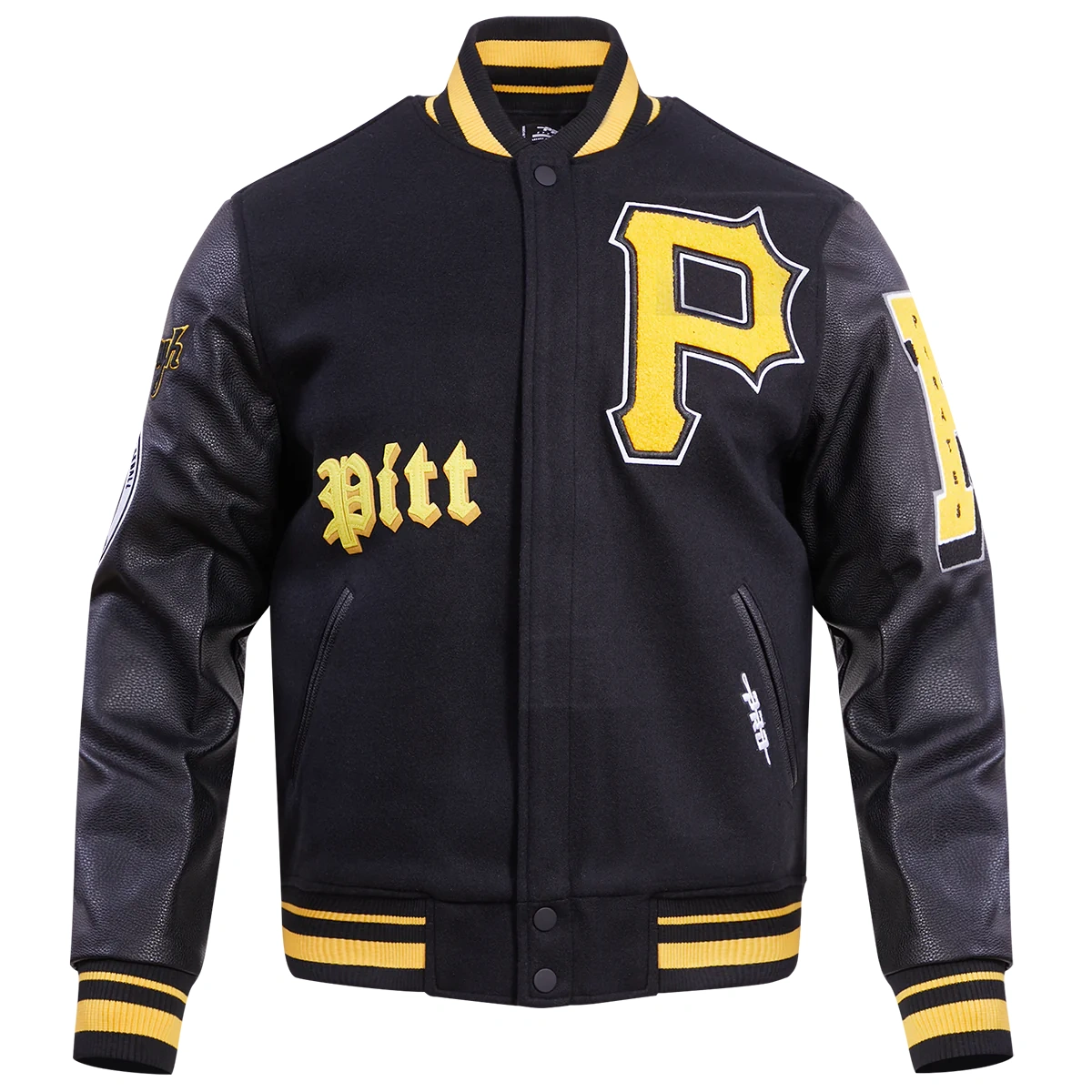 Pittsburgh-Pirates-Old-English-Wool-Leather-Varsity-Jacket-LEATHER MOTO 2
