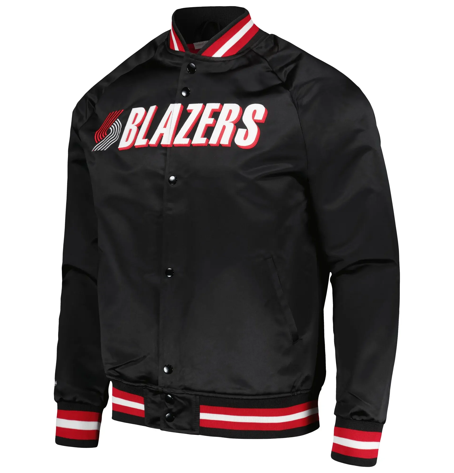 Portland-Trail-Blazers-Classical-Black-Varsity-Jacket-LeatherMoto