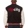 Portland-Trail-Blazers-Domestic-Black-Wool-Leather-Jacket-LeatherMoto
