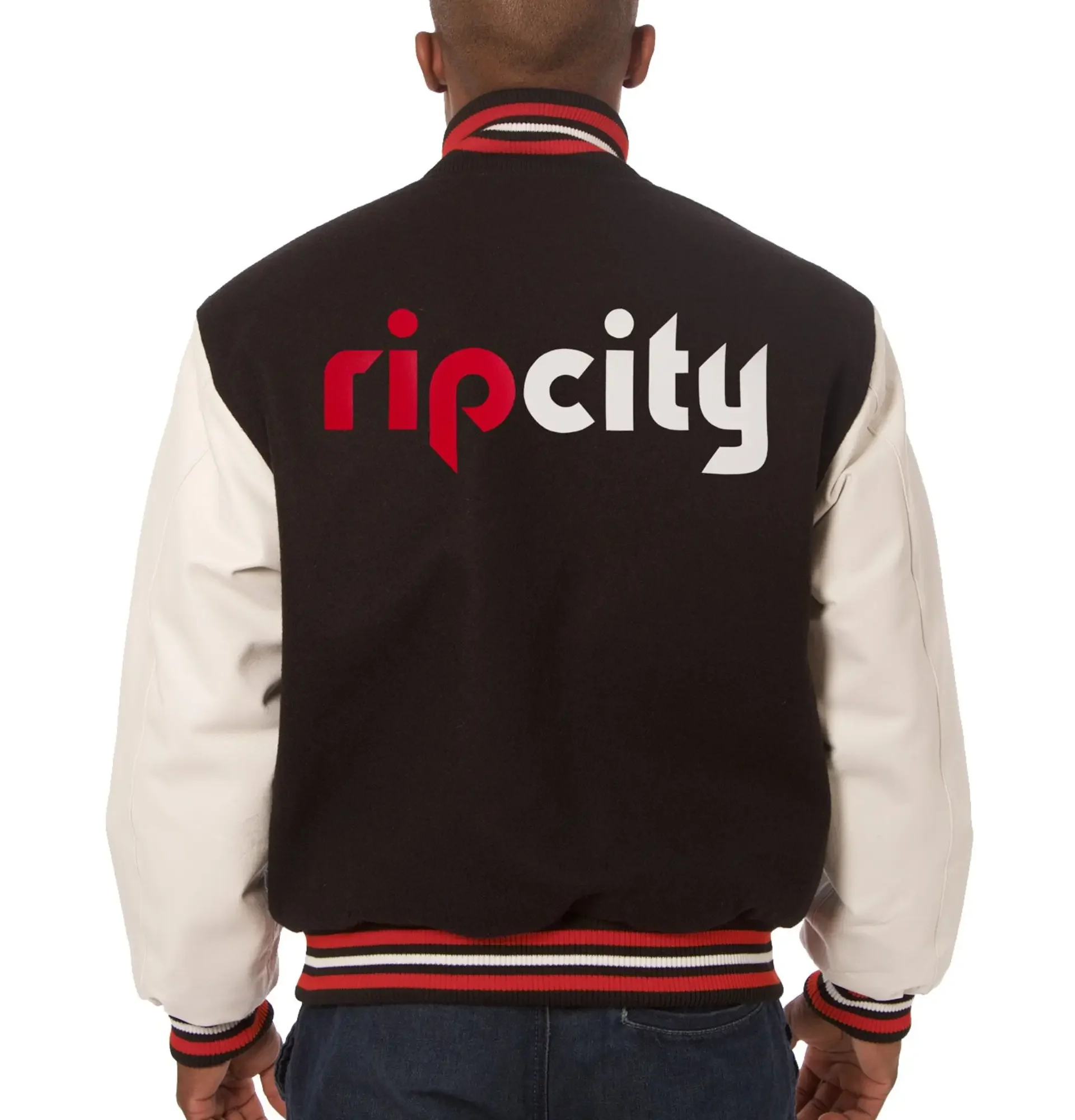 Portland-Trail-Blazers-Domestic-Black-Wool-Leather-Jacket-LeatherMoto
