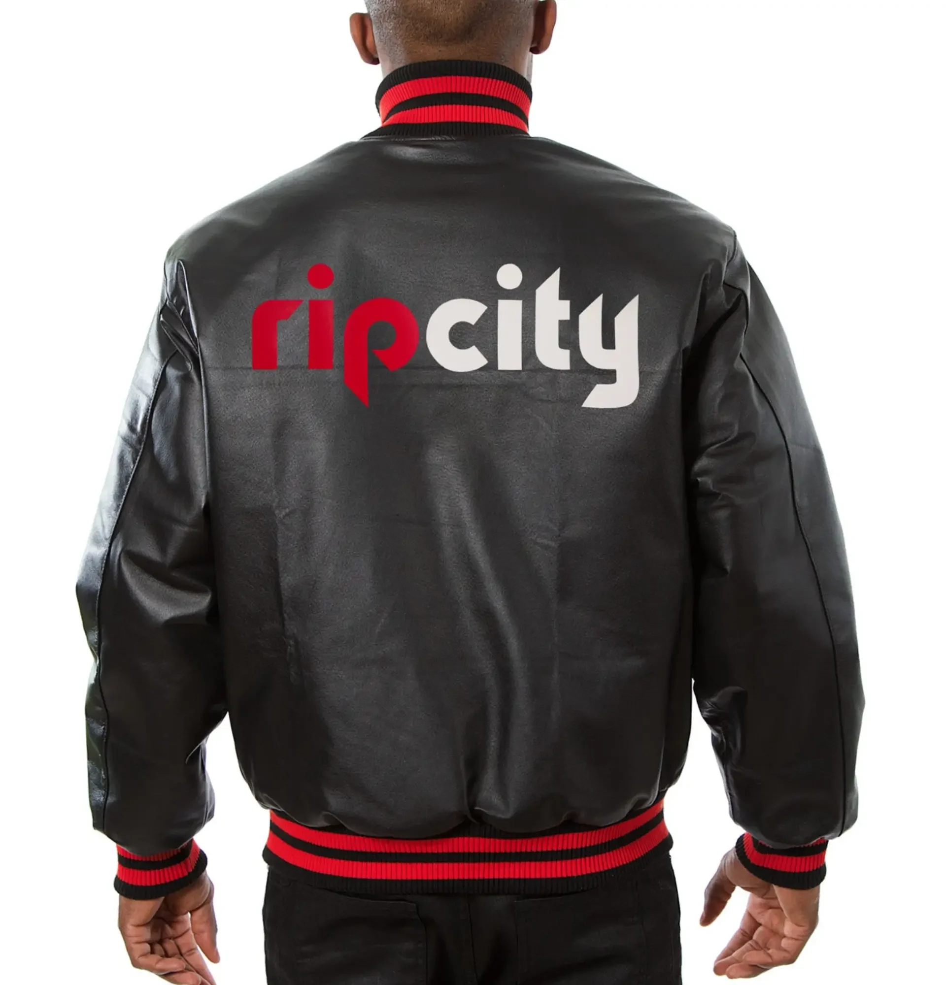 Portland-Trail-Blazers-Varsity-Jacket-Black-Leather-LeatherMoto