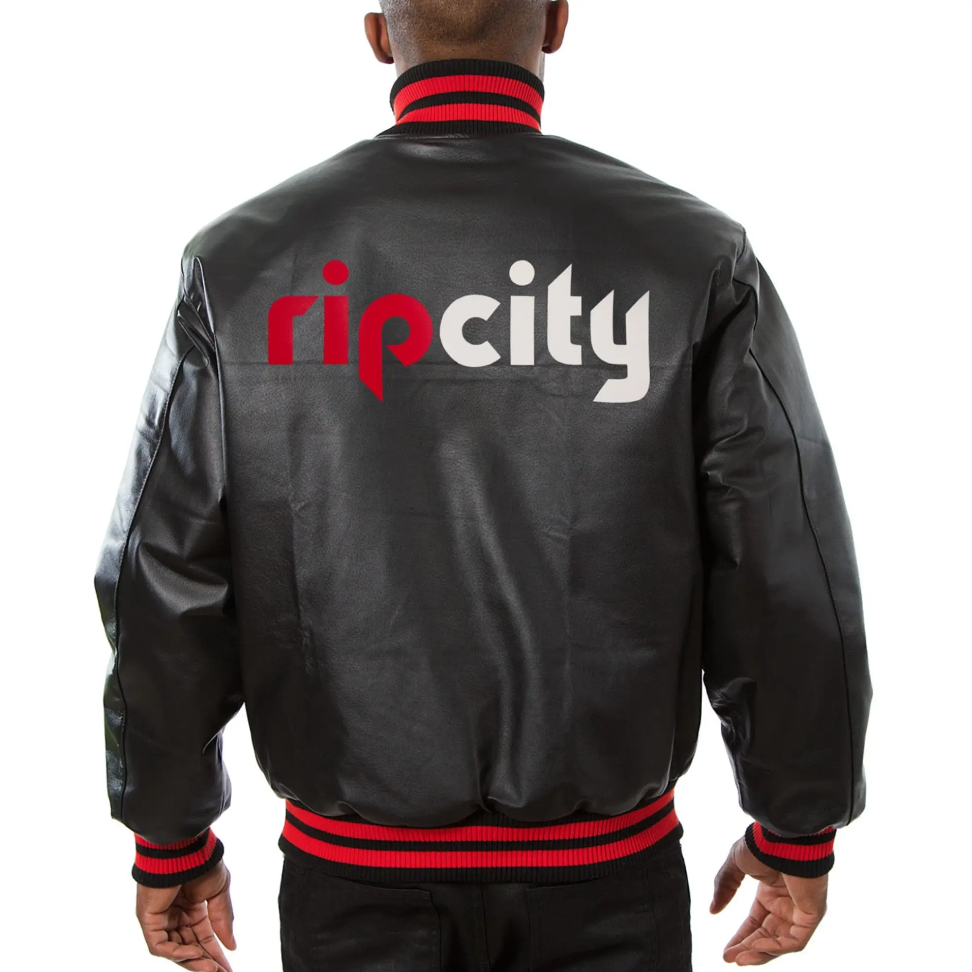 Portland-Trail-Blazers-Varsity-Jacket-Black-Leather-LeatherMoto