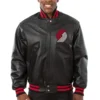 Portland-Trail-Blazers-Varsity-Jacket-Black-Leather-LeatherMoto