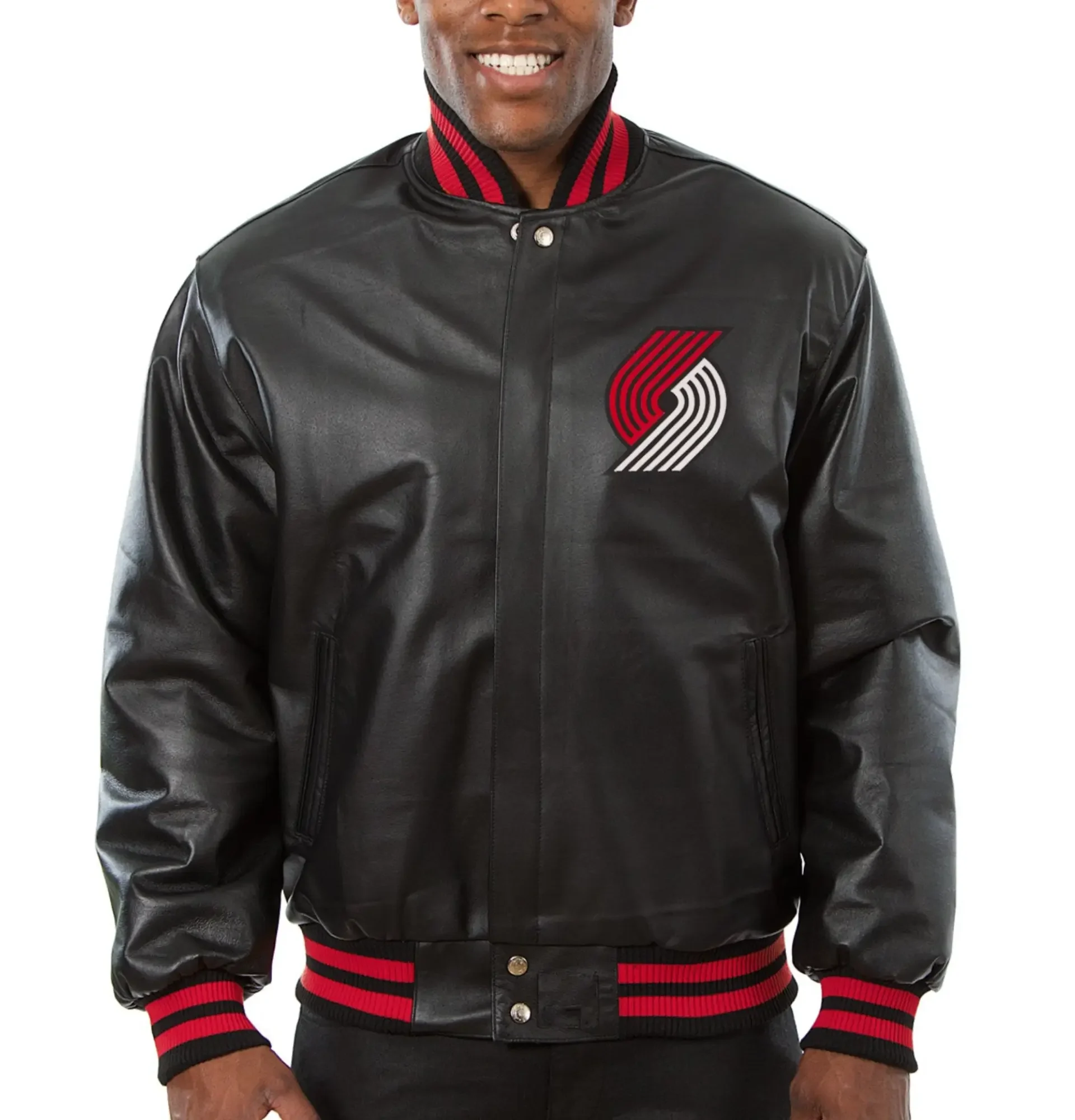Portland-Trail-Blazers-Varsity-Jacket-Black-Leather-LeatherMoto