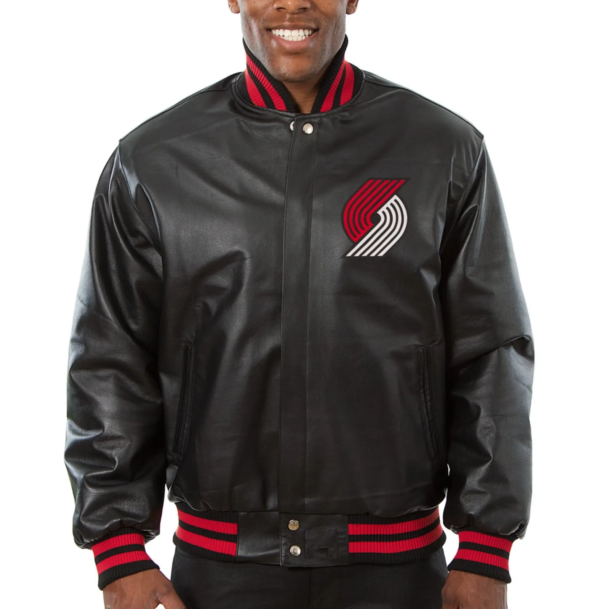 Portland-Trail-Blazers-Varsity-Jacket-Black-Leather-LeatherMoto