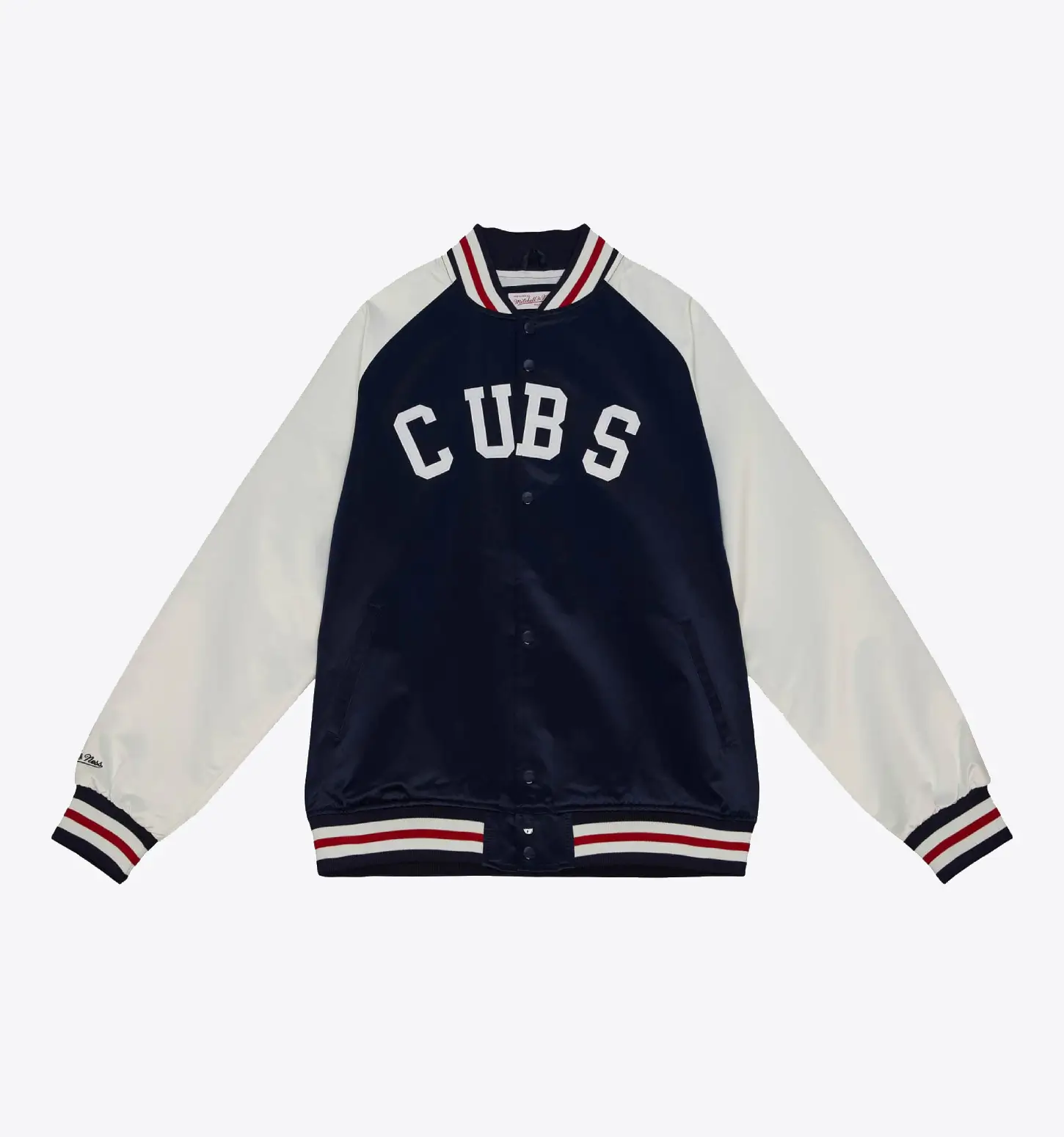 Primetime-Lightweight-Satin-Jacket-Chicago-Cubs leather moto 1