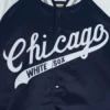 Primetime-Lightweight-Satin-Jacket-Chicago-White-Sox-leather moto 3