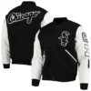 Pro-Standard-Black-White-Chicago-White-Sox-Varsity-Logo-Jacket-leather moto 3