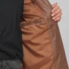 Rich Cognac Timeless Bomber Nappa Leather Jacket (1)