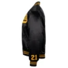 Roberto-Clemente-1970-Authentic-Black-Satin-Varsity-Zipper-Jacket-leather moto 3