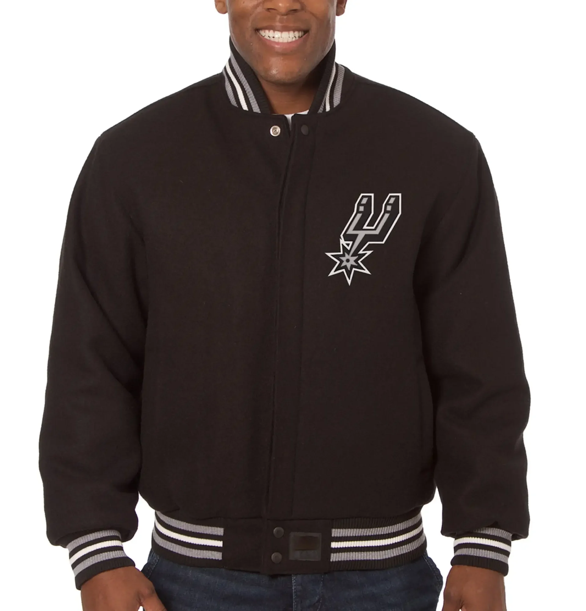 San-Antonio-Spurs-Black-Wool-Jacket-LeatherMoto