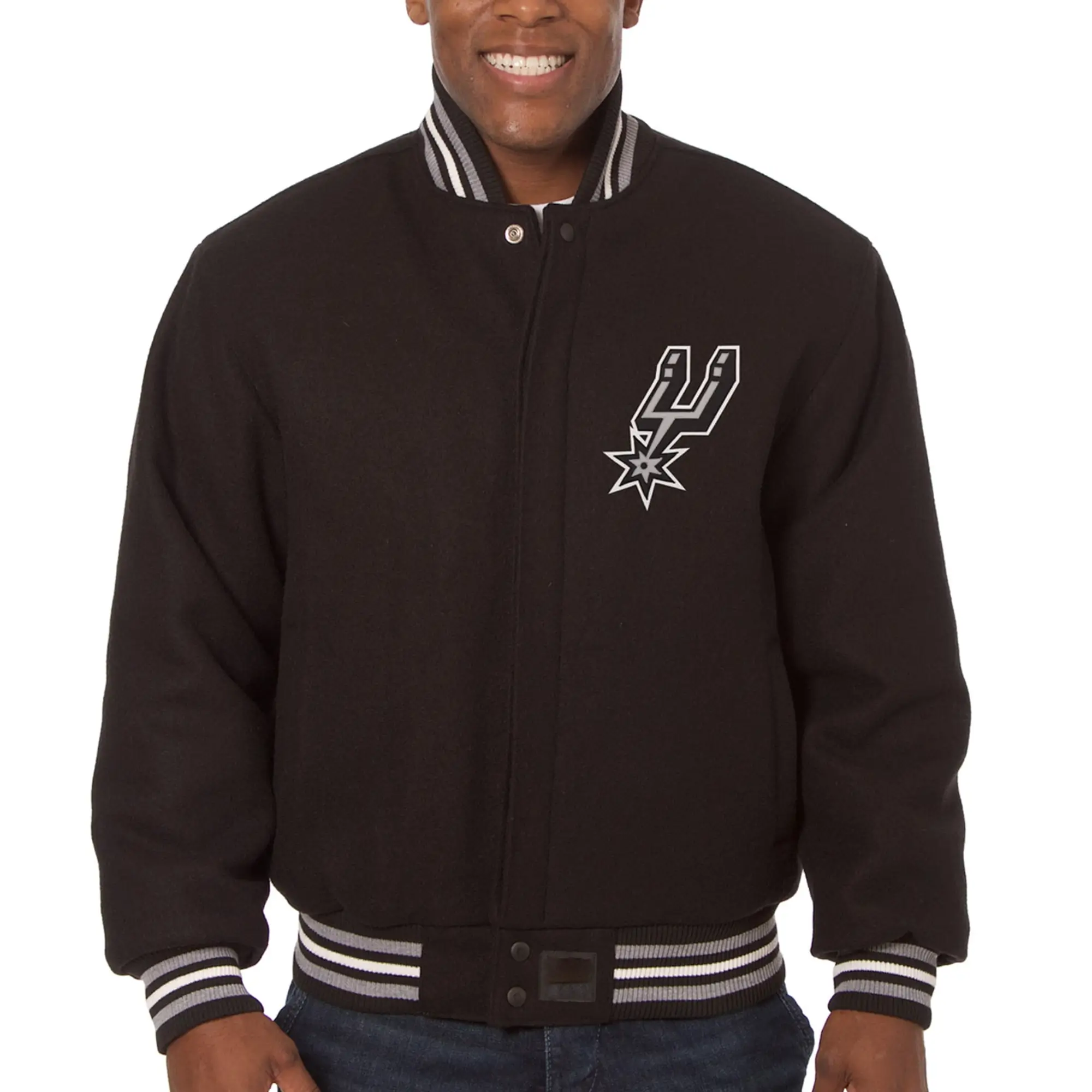 San-Antonio-Spurs-Black-Wool-Jacket-LeatherMoto