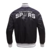 San-Antonio-Spurs-Classic-Satin-Black-Varsity-Jacket-LeatherMoto