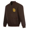 San-Diego-Padres-Brown-Varsity-Jacket-LEATHER MOTO 2