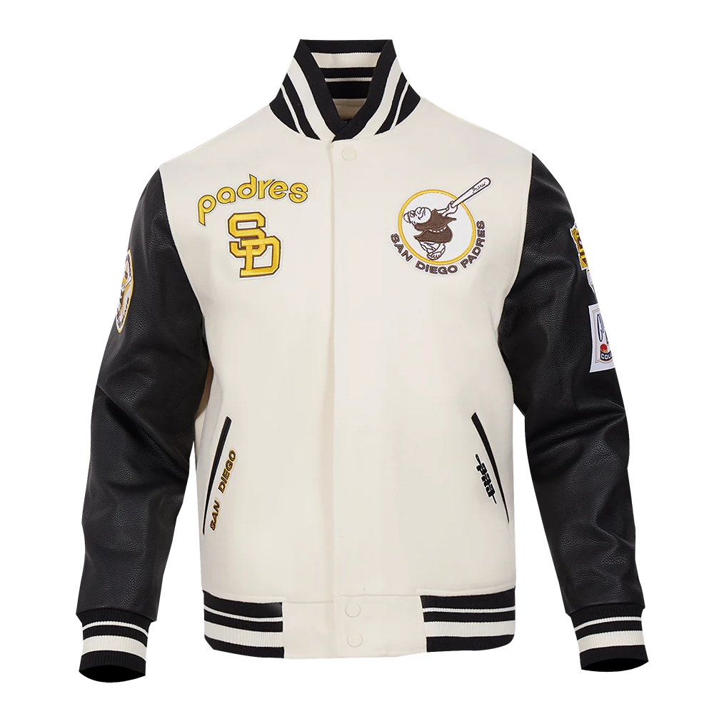 San-Diego-Padres-Retro-Classic-White-And-Black-Varsity-Jacket-LEATHER MTOO 2