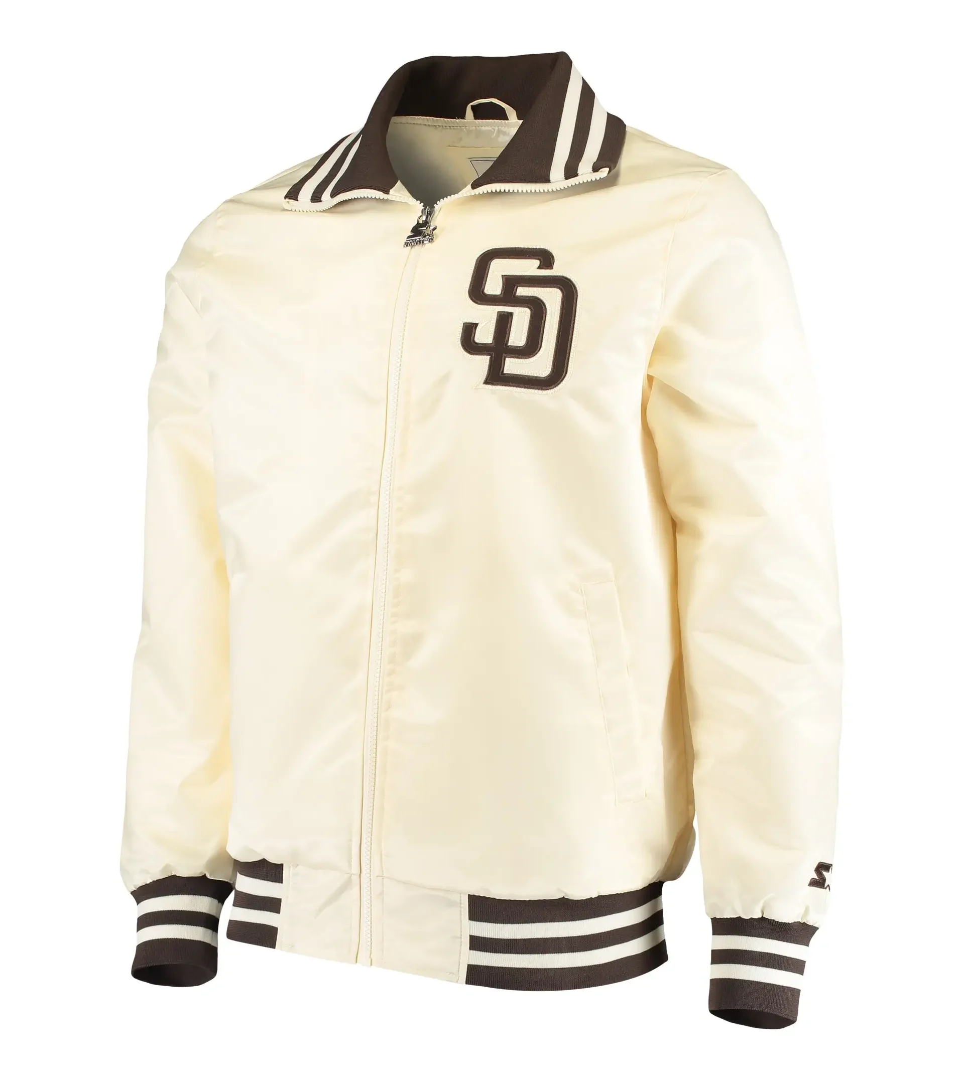 San-Diego-Padres-The-Captain-Varsity-Jacket-LEATHER MOTO 1