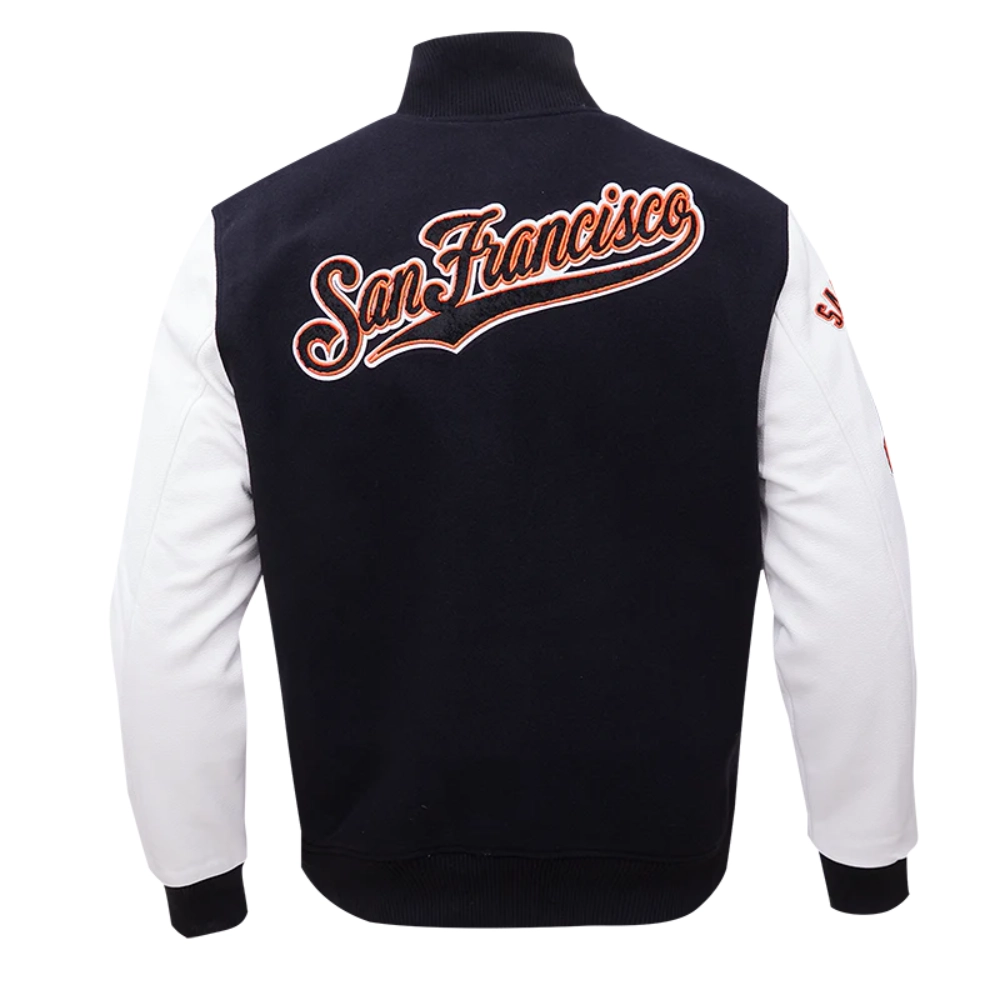 San-Francisco-Giants-Pro-Standard-Classic-Wool-Leather-Varsity-Jacket-LEATHER MOTO 4
