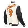 San-Francisco-Giants-Pro-Standard-Retro-Classic-White-Black-Varsity-Jacket-leather moto 3