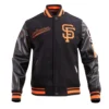 San-Francisco-Giants-Pro-Standard-Script-Tail-Black-Varsity-Jacket-leather moto 2