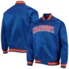 San-Francisco-Warriors-Hardwood-Classics-75th-Anniversary-Full-Snap-Satin-Royal-Blue-Jacket-4