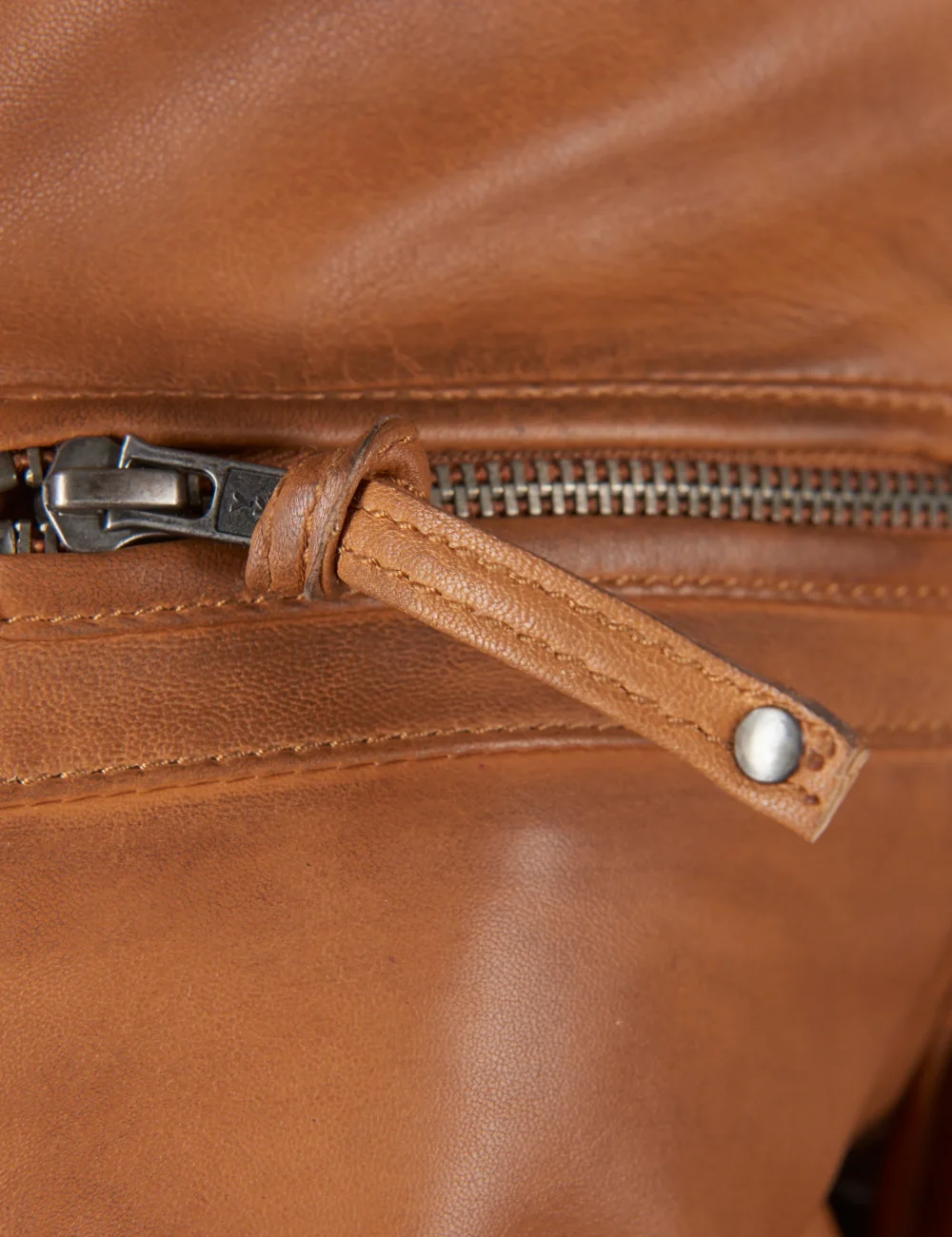 Sandy Tan Dye Leather Cafe Racer Jacket (3)