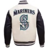 Seattle-Mariners-Baseball-Team-Players-Wool-Leather-Varsity-Jacket-leather moto 2