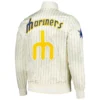 Seattle-Mariners-Pro-Standard-Cooperstown-Pinstripe-Full-Snap-Satin-Varsity-Jacket-leather moto 2