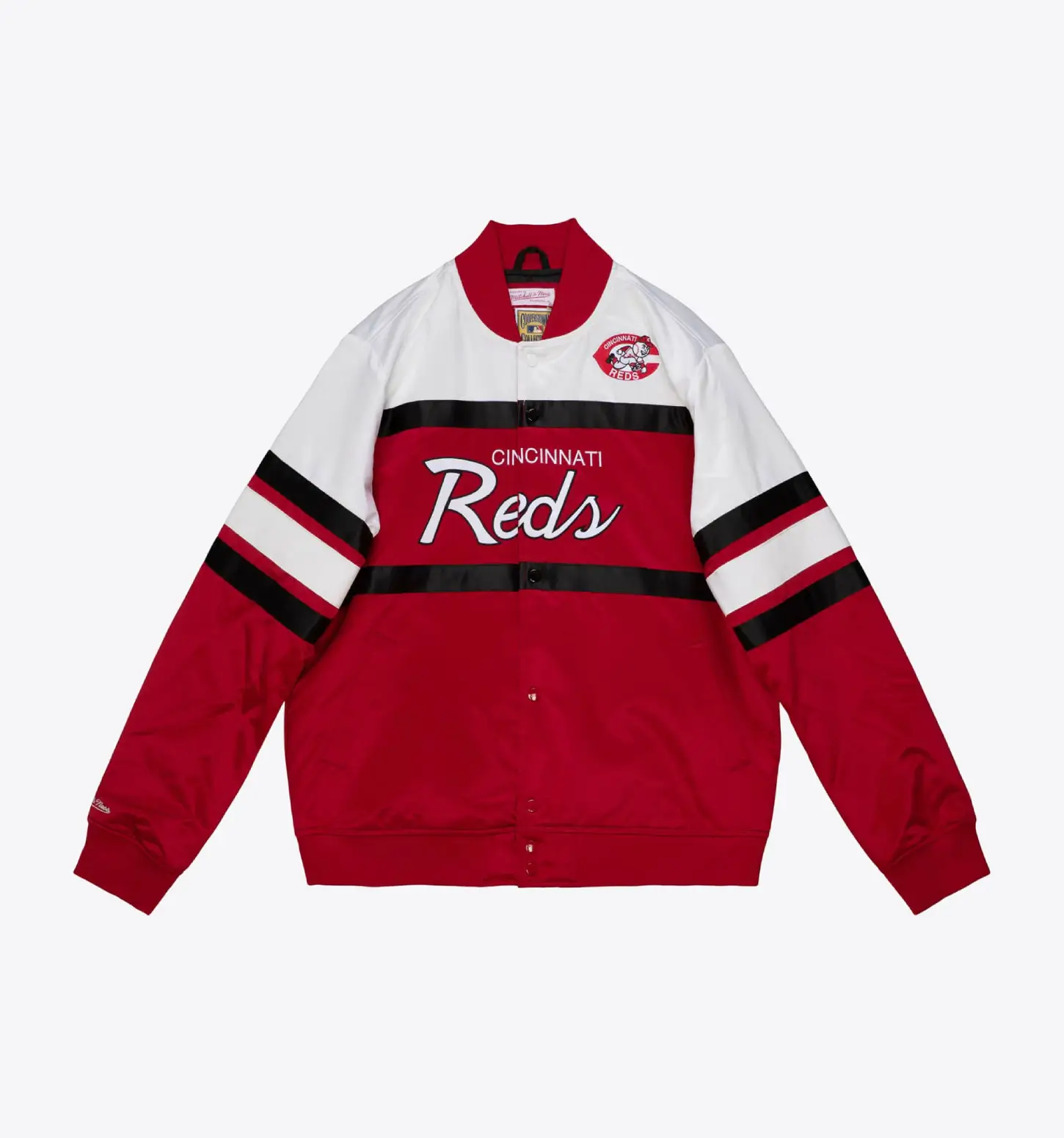 Special-Script-Heavyweight-Satin-Jacket-Cincinnati-Reds leather moto 1