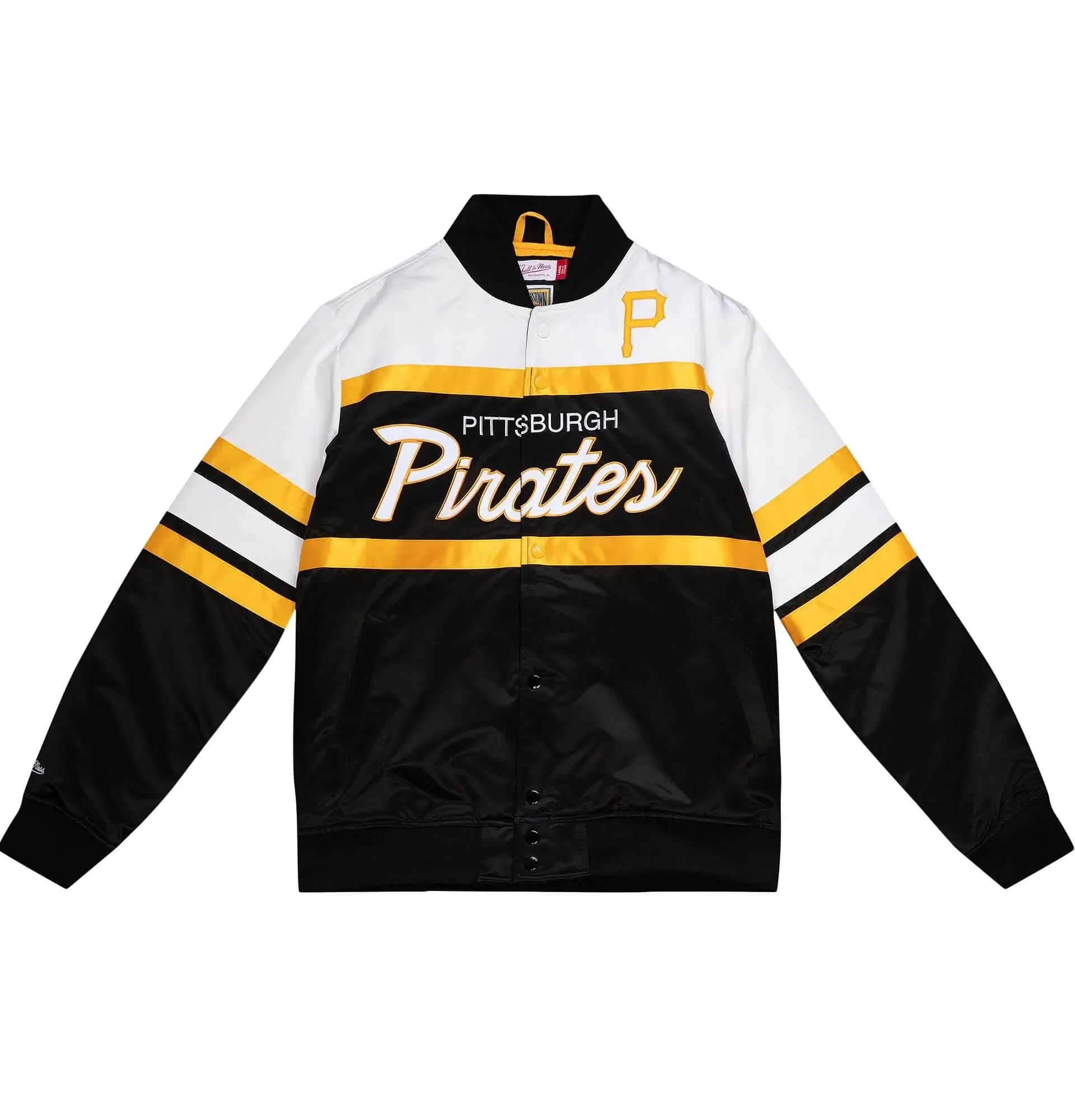 Special-Script-Heavyweight-Satin-Jacket-Pittsburgh-Pirates-leather moto 1