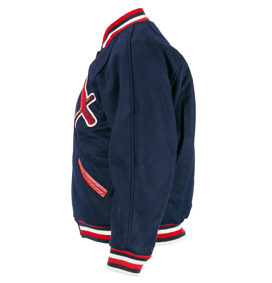St.-Louis-Cardinals-1950-Authentic-Blue-Varsity-Jacket-LEATHER MOTO 3