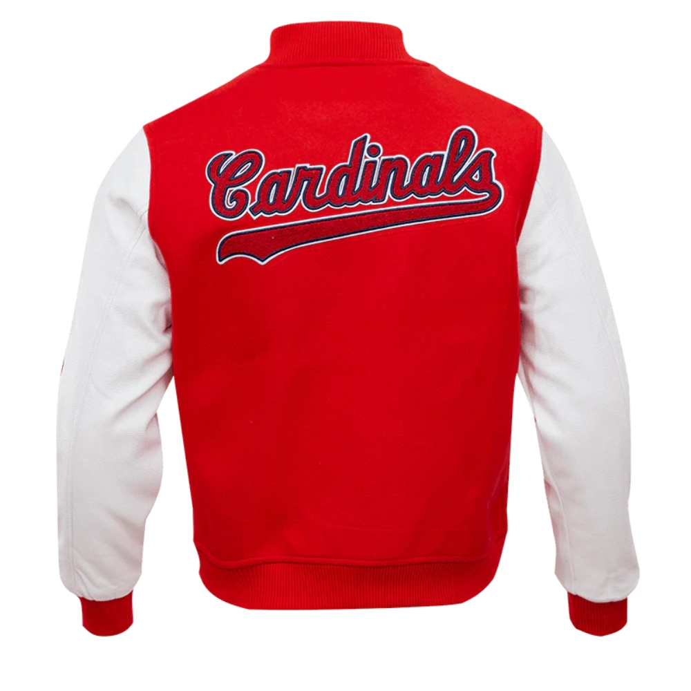 St.-Louis-Cardinals-Logo-Pro-Standard-Red-White-Classic-Varsity-Jacket-LEATHER MOTO 4