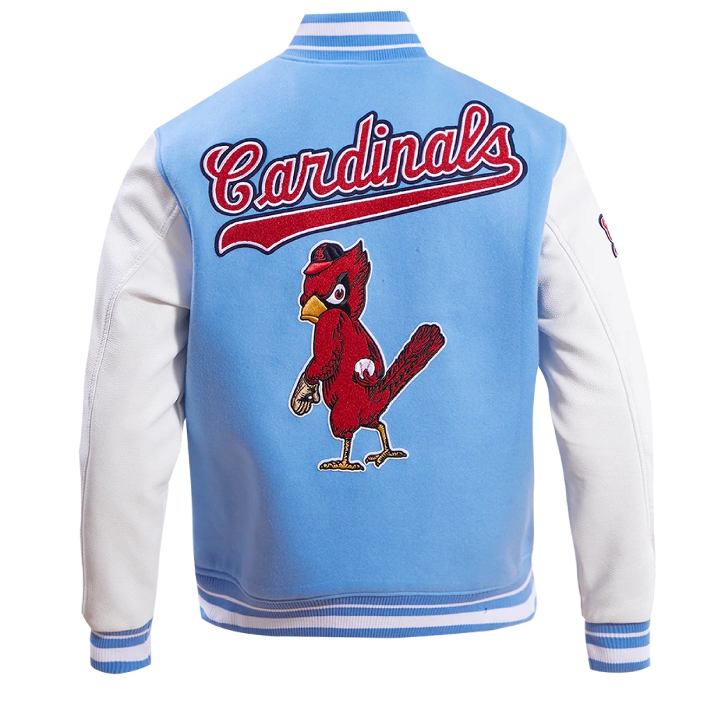 St.-Louis-Cardinals-Logo-Pro-Standard-Retro-Classic-Blue-White-Varsity-Jacket-LEATHER MOTO 4