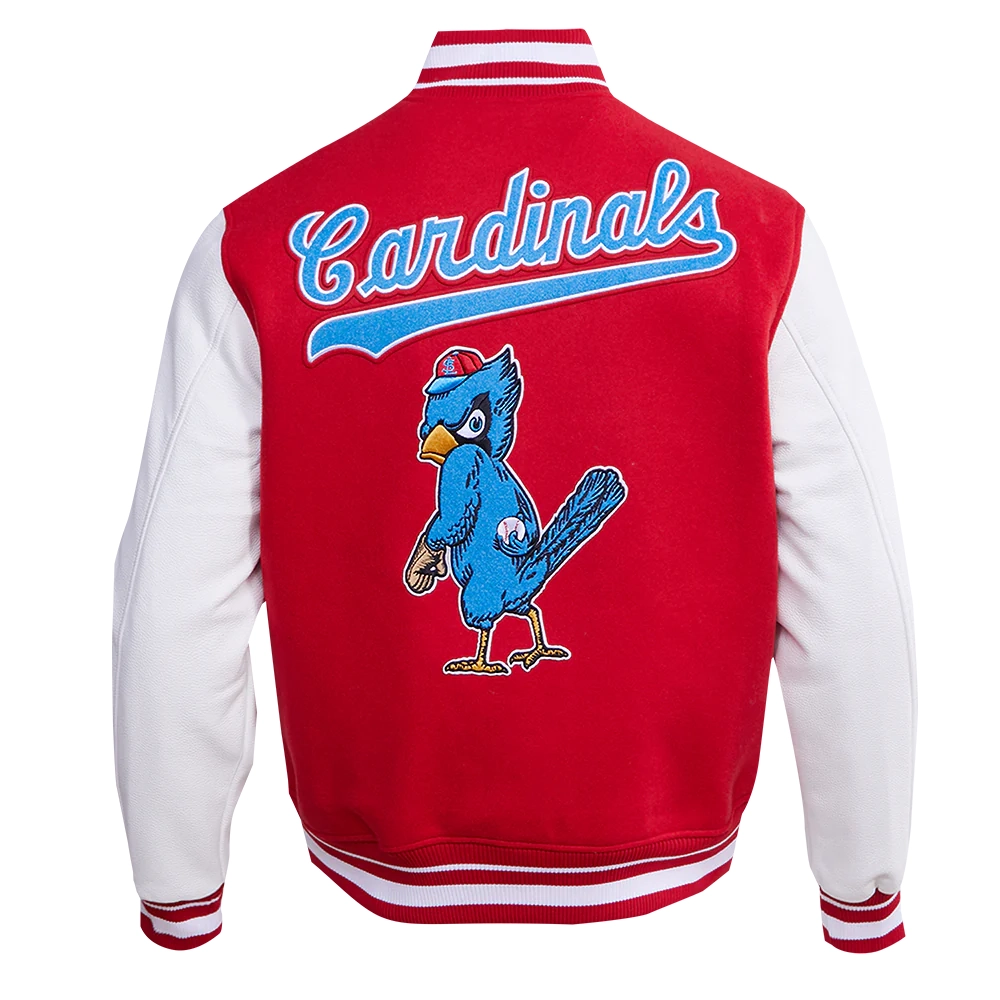 St.-Louis-Cardinals-Pro-Standard-Retro-Classic-Red-White-Varsity-Jacket-LEATHER MOTO 4