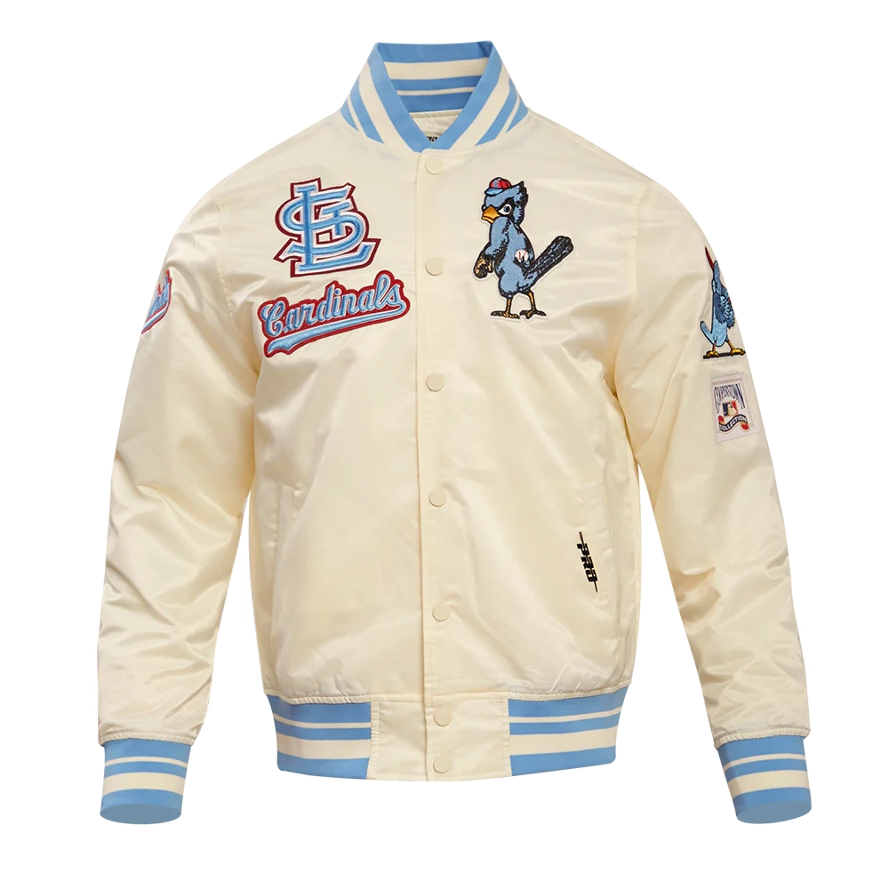St.-Louis-Cardinals-Pro-Standard-Retro-Classic-White-Satin-Varsity-Jacket-LEATHER MOTO 2