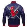 St.-Louis-Cardinals-Pro-Standard-Retro-Mashup-Navy-Satin-Varsity-Jacket-LEATHER MOTO 5