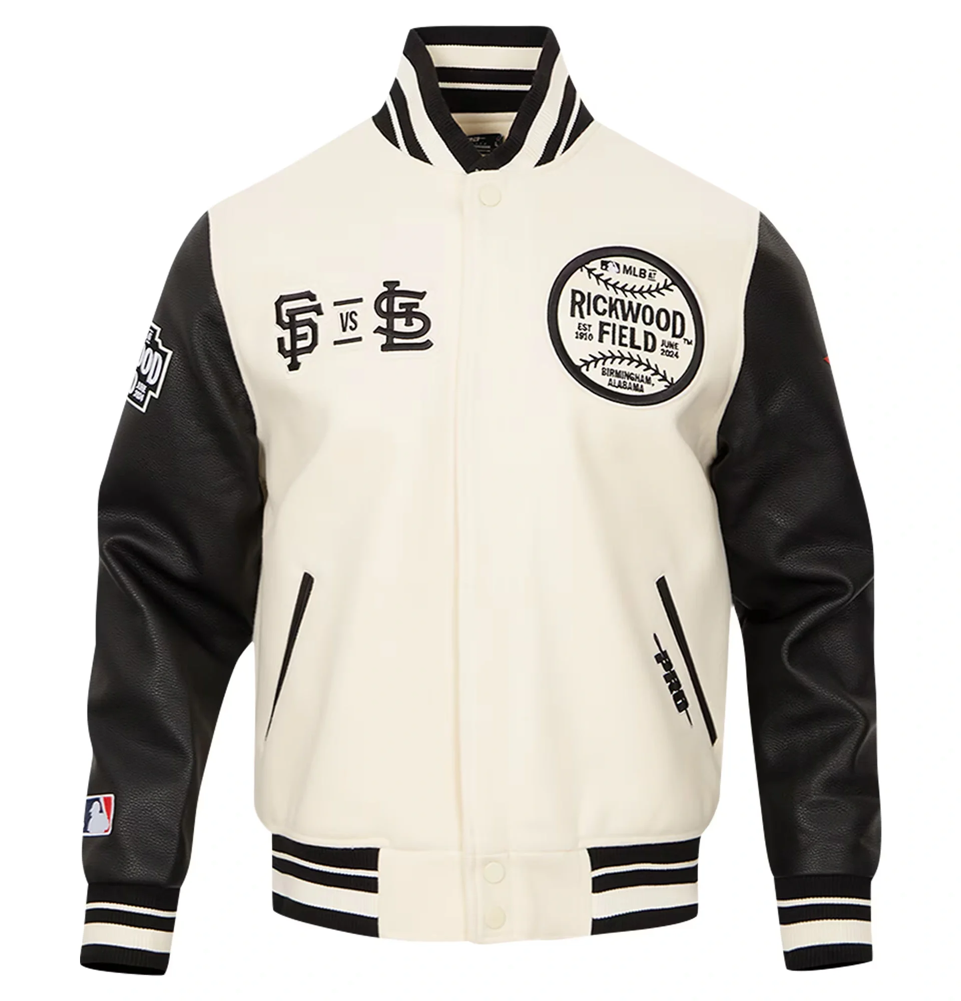 St.-Louis-Cardinals-Pro-Standard-Rickwood-Classic-Varsity-Jacket-LEATHER MOTO 2