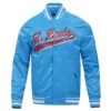 St.-Louis-Cardinals-Pro-Standard-Script-Tail-Blue-Satin-Varsity-Jacket-LEATHER MOTO 2