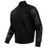 St.-Louis-Cardinals-Pro-Standard-Triple-Black-Varsity-Jacket-leather moto 1