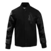 St.-Louis-Cardinals-Pro-Standard-Triple-Black-Varsity-Jacket-leather moto 2