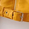 Sunburst Slim Yellow Motorcycle Jacket – Bold Leather Style (3)